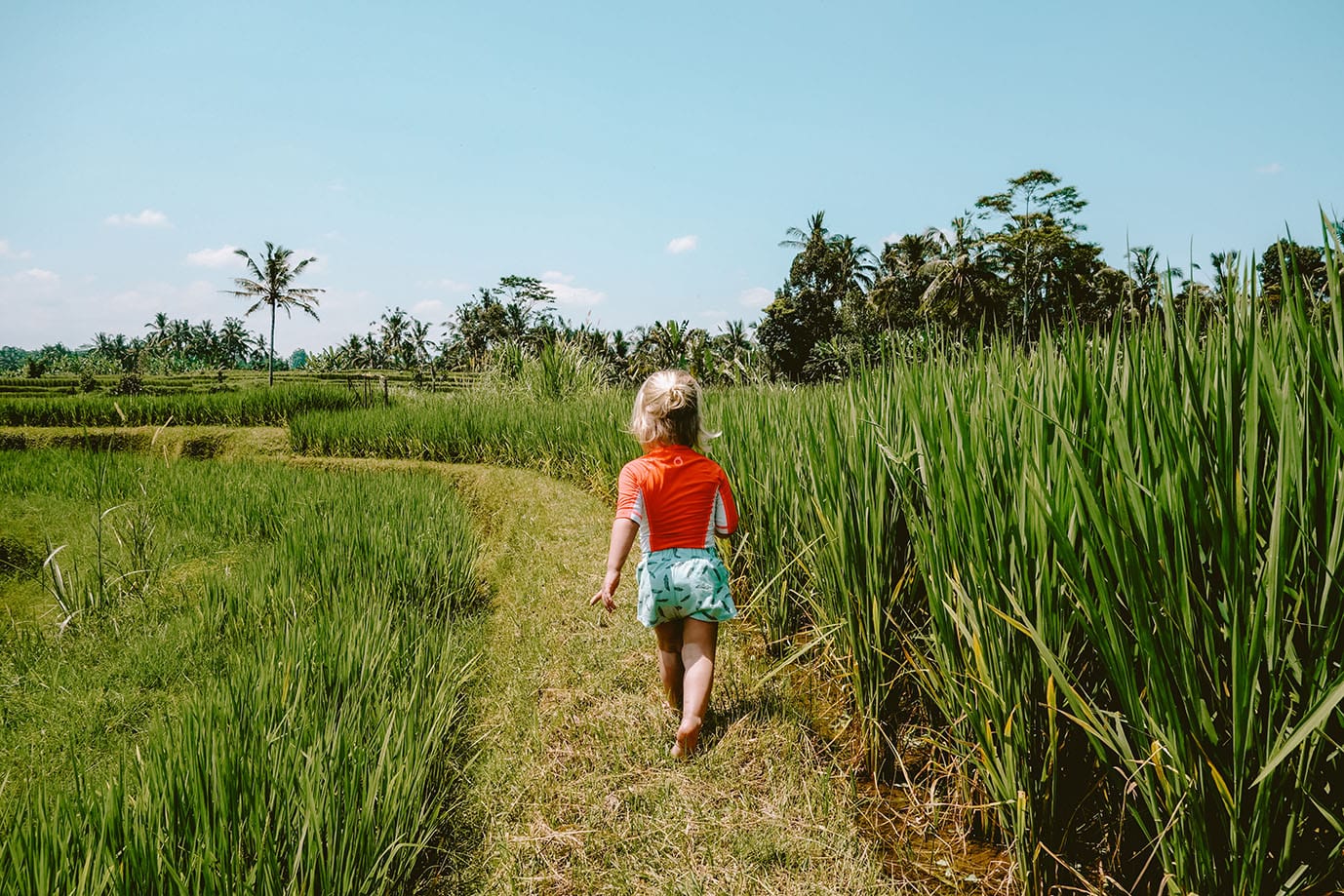 Bali met kleine kinderen