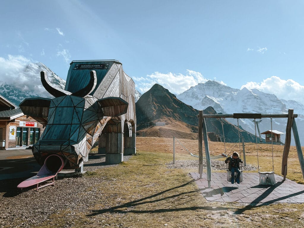 De Jungfrau-regio met kinderen