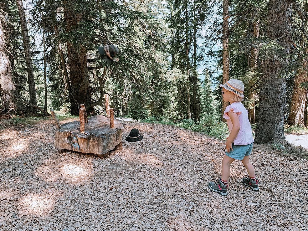 Maria Alm met kinderen Almfrisbee