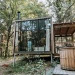 Nutchel Cosy Cabin uitzicht bossen