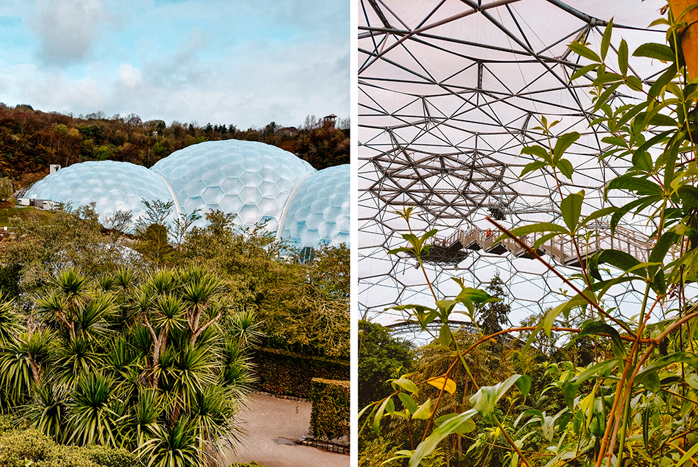 Eden Project in Engeland botanische tuinen