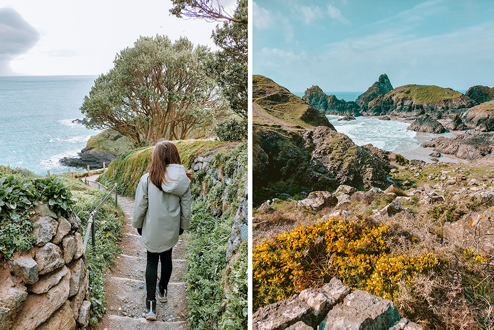 Wandelen naar Kynance Cove