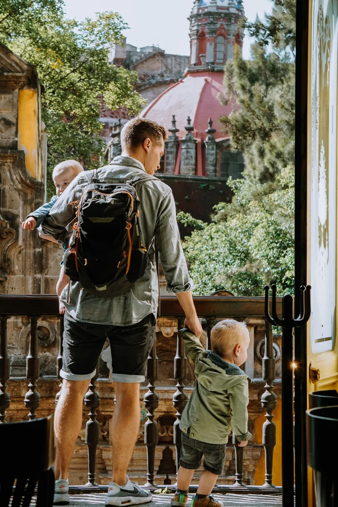 Uitzicht vanuit the house of tiles Mexico stad