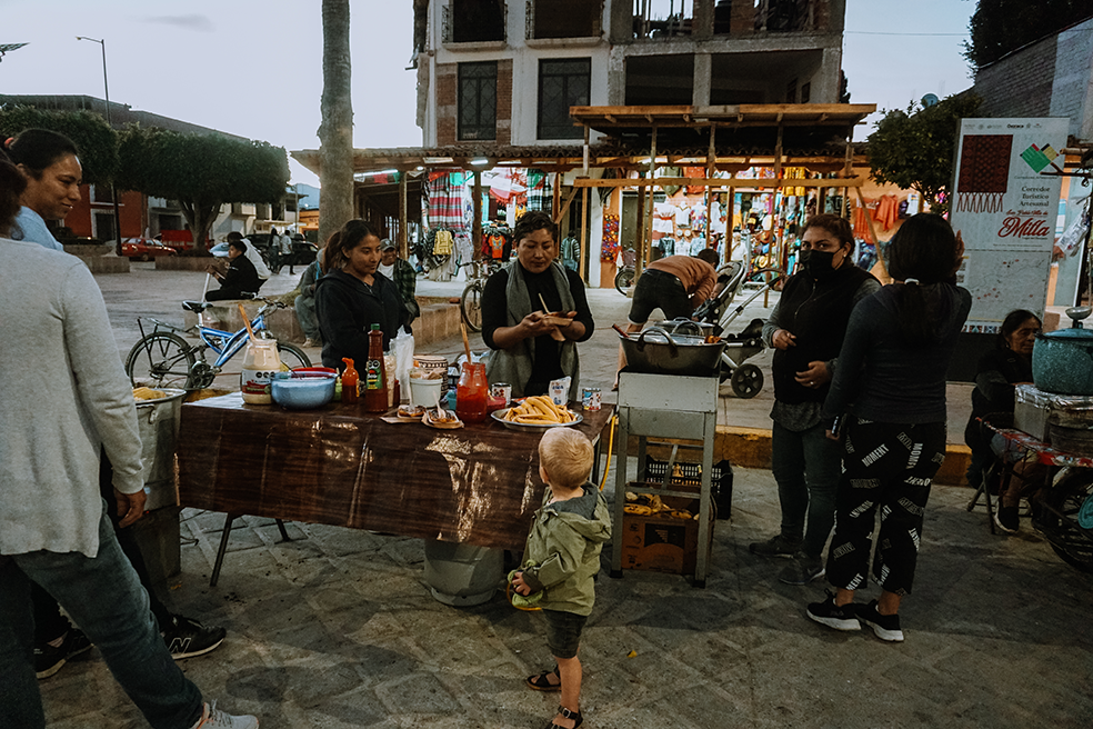 Streetfood in Mitla