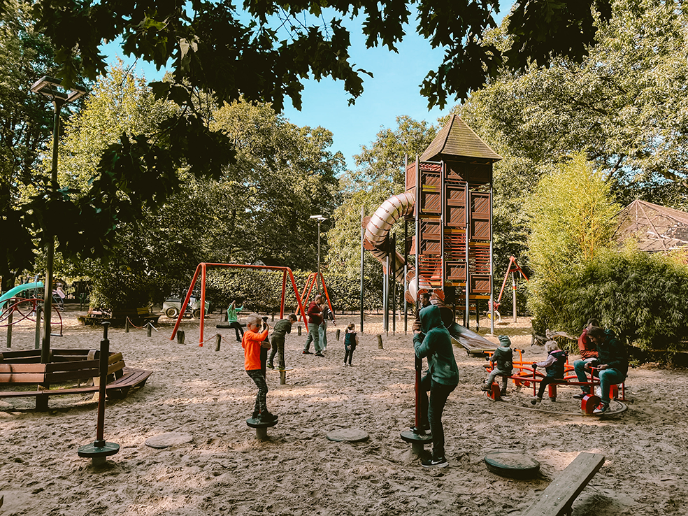 speeltuin in Tierpark Nordhorn