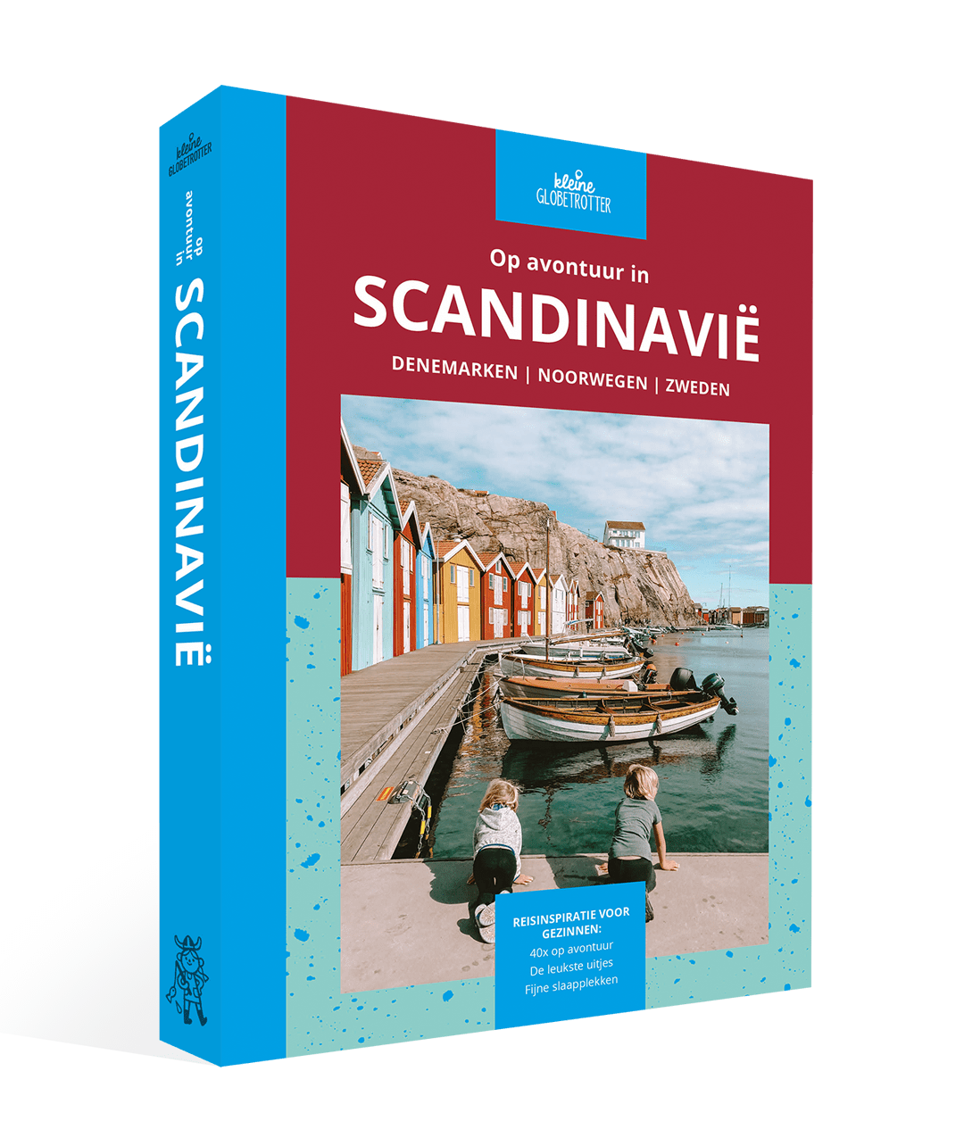 Cover - Op avontuur in Scandinavië - Kleine Globetrotter