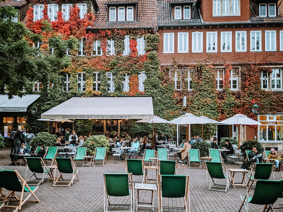 Theehuis Teestübchen aan de Ballhofplatz