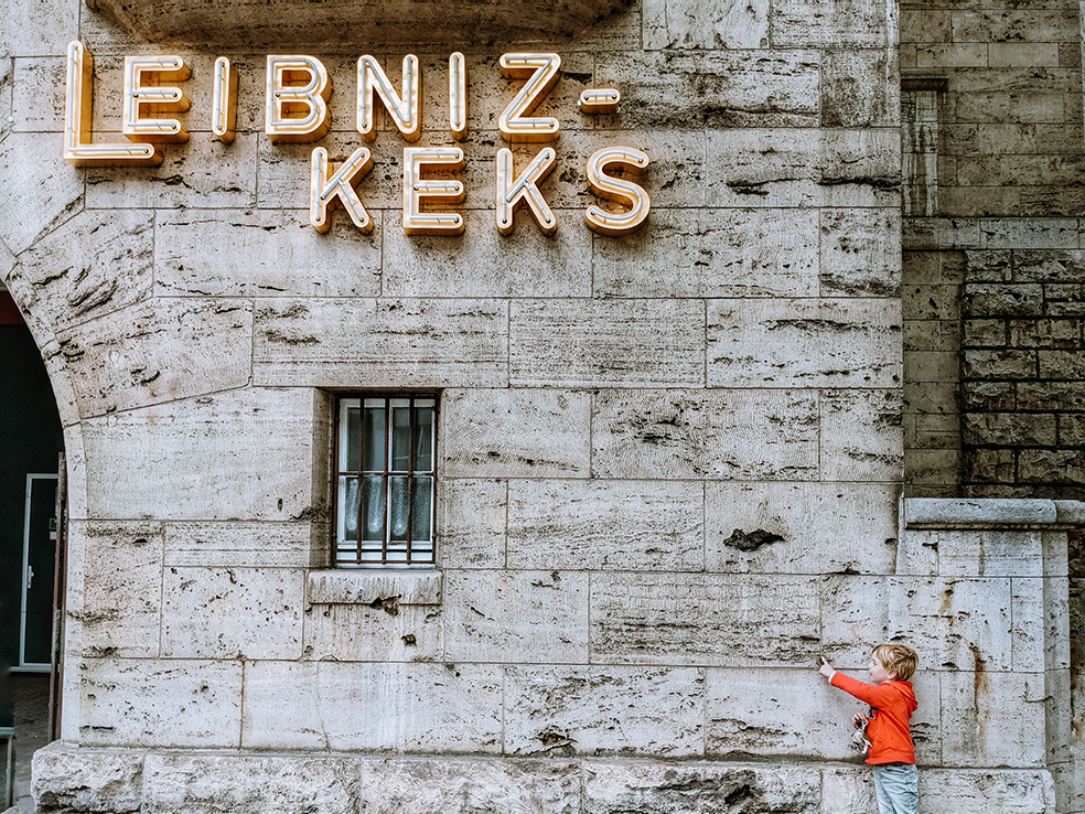 Het bekende koekjesmerk Bahlsen Leibniz 