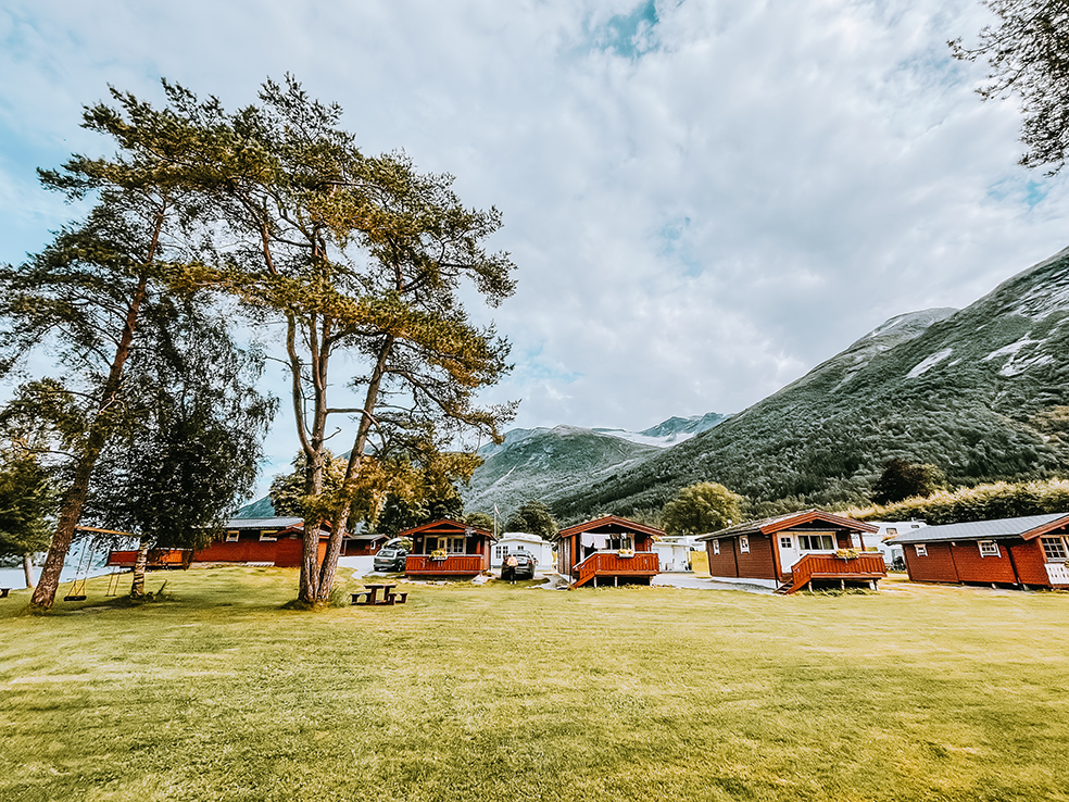 Campings in Noorwegen - Camping Mindresunde in Stryn