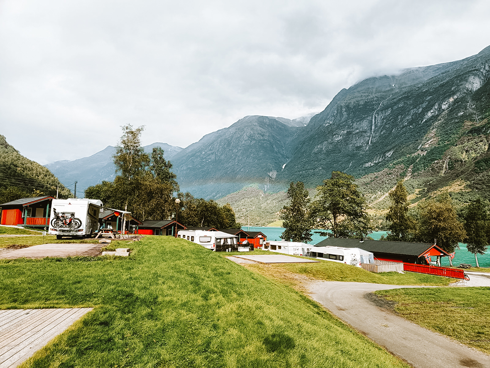 Campings in Noorwegen - Oldevatn Camping