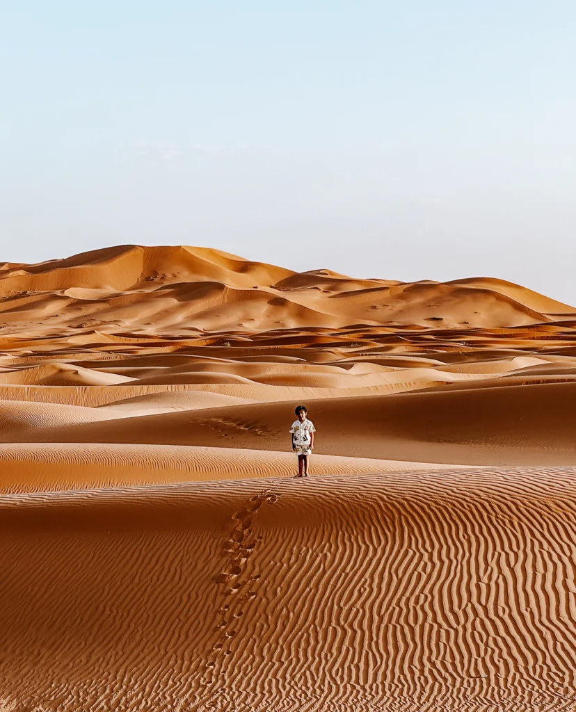 Marokko met kinderen - naar de Sahara woestijn