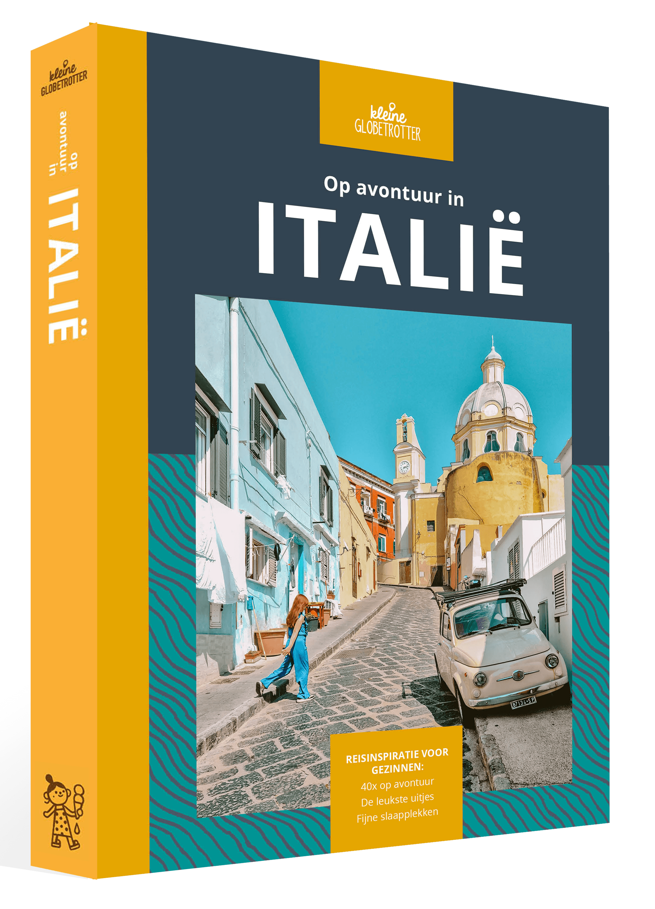 Op avontuur in Italië - cover