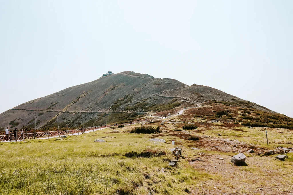De Sněžka is de hoogste berg van Tsjechië